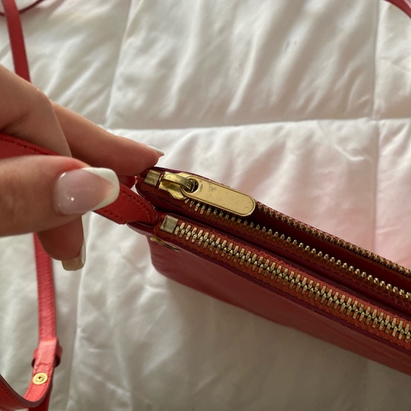 Celine Hot Pink medium trio crossbody - Picture 10 of 11